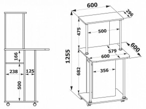 Стол компьютерный КСТ-12 в Екатеринбурге - ok-mebel.com | фото 3