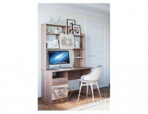 Стол компьютерный + Полка-надстройка серия Город (SV-Мебель) в Екатеринбурге - ok-mebel.com | фото 1