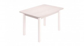 Стол ЛДСП (опоры белые) анкор светлый в Екатеринбурге - ok-mebel.com | фото