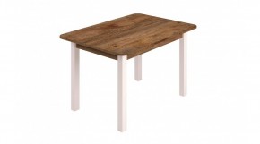 Стол ЛДСП (опоры белые) дуб самдал в Екатеринбурге - ok-mebel.com | фото