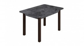 Стол ЛДСП (опоры черные) цемент темный в Екатеринбурге - ok-mebel.com | фото