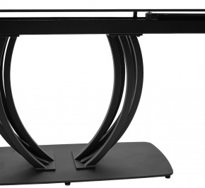 Стол MATERA 160 MARBLES KL-99 Белый мрамор матовый, итальянская керамика/ черный каркас, ®DISAUR в Екатеринбурге - ok-mebel.com | фото 11