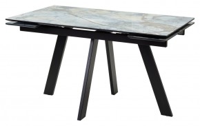 Стол НЕО-2 140 см МАГЕЛЛАН, стекло / ЧЕРНЫЙ, М-City в Екатеринбурге - ok-mebel.com | фото 1