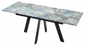 Стол НЕО-2 140 см МАГЕЛЛАН, стекло / ЧЕРНЫЙ, М-City в Екатеринбурге - ok-mebel.com | фото 4