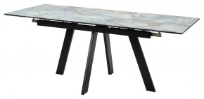 Стол НЕО-2 140 см МАГЕЛЛАН, стекло / ЧЕРНЫЙ, М-City в Екатеринбурге - ok-mebel.com | фото 6