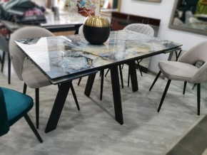 Стол НЕО-2 140 см МАГЕЛЛАН, стекло / ЧЕРНЫЙ, М-City в Екатеринбурге - ok-mebel.com | фото 8