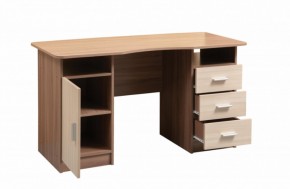 Стол письменный 2-х тумбовый (ясень шимо темный / ясень шимо светлый) в Екатеринбурге - ok-mebel.com | фото 2