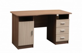 Стол письменный 2-х тумбовый (ясень шимо темный / ясень шимо светлый) в Екатеринбурге - ok-mebel.com | фото 3