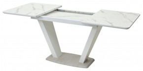 Стол Прага 120 БЕЛЫЙ МРАМОР FC13 CLEAF, пластик / БЕЛЫЙ, КАМЕНЬ СВЕТЛЫЙ М-City в Екатеринбурге - ok-mebel.com | фото 12