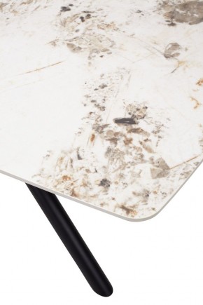 Стол RIVOLI 140 GLOSS LUXURY PANDORA SOLID CERAMIC / BLACK, ®DISAUR в Екатеринбурге - ok-mebel.com | фото 8