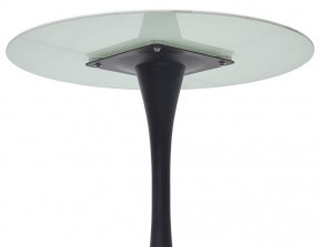 Стол SOLO 80 Белый мрамор G-1, стекло / черный M-city в Екатеринбурге - ok-mebel.com | фото 12