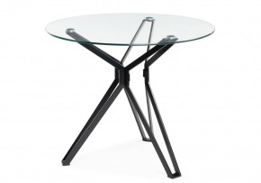 Стол стеклянный Roko 90 black в Екатеринбурге - ok-mebel.com | фото 1