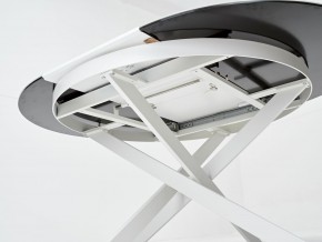 Стол TRENTO 120 HIGH GLOSS STATUARIO Белый мрамор глянцевый, керамика/ белый каркас, ®DISAUR в Екатеринбурге - ok-mebel.com | фото 9