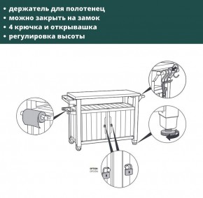 Столик для барбекю 207 Л (Unity XL 207L) в Екатеринбурге - ok-mebel.com | фото 8