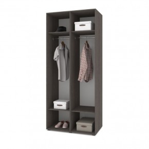 СТОУН С21 Шкаф 2-х створчатый (анкор темный/анкор светлый) в Екатеринбурге - ok-mebel.com | фото 3