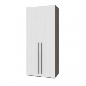 СТОУН С22 Шкаф 2-х створчатый (анкор темный/анкор светлый) в Екатеринбурге - ok-mebel.com | фото