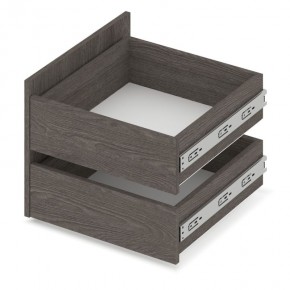 СТОУН С22 Шкаф 2-х створчатый с ящиками (анкор темный/анкор светлый) в Екатеринбурге - ok-mebel.com | фото 5