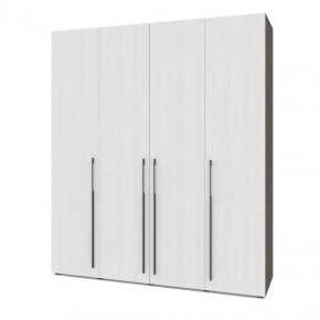 СТОУН С41 Шкаф 4-х створчатый (анкор темный/анкор светлый) в Екатеринбурге - ok-mebel.com | фото