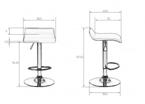 Стул барный DOBRIN TOMMY, красный в Екатеринбурге - ok-mebel.com | фото 8