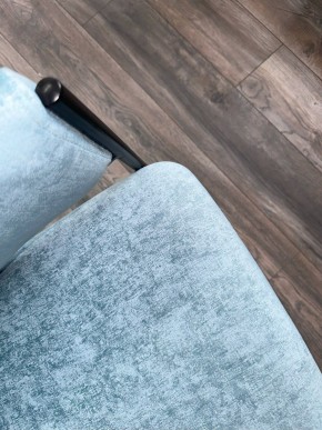 Стул ДИЛЛ, цвет RAIN 7 бриз, велюр / черный каркас М-City в Екатеринбурге - ok-mebel.com | фото 4