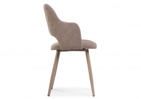 Стул на металлокаркасе Гутрид ромбы сзади капучино в Екатеринбурге - ok-mebel.com | фото 4