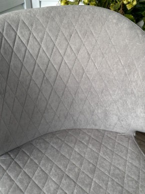 Стул ХИЛТОН 360 град., цвет B22 Серый, велюр / черный каркас М-City в Екатеринбурге - ok-mebel.com | фото 4