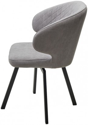 Стул ХИЛТОН 360 град., цвет B22 Серый, велюр / черный каркас М-City в Екатеринбурге - ok-mebel.com | фото 7