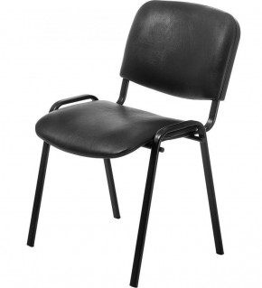 Стул ИЗО PV 1 (черный)/BL (кожзам/каркас черный) в Екатеринбурге - ok-mebel.com | фото 2