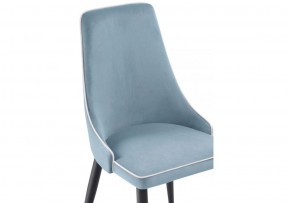 Стул на металлокаркасе Kora 1 light blue / white / black в Екатеринбурге - ok-mebel.com | фото 5