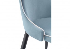 Стул на металлокаркасе Kora 1 light blue / white / black в Екатеринбурге - ok-mebel.com | фото 6