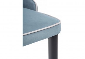 Стул на металлокаркасе Kora 1 light blue / white / black в Екатеринбурге - ok-mebel.com | фото 7