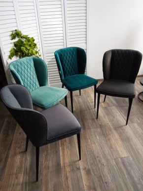 Стул НЕКСТ Barkhat 88 Бирюзовый, велюр без "пальчиковый"/ черный каркас М-City в Екатеринбурге - ok-mebel.com | фото 2