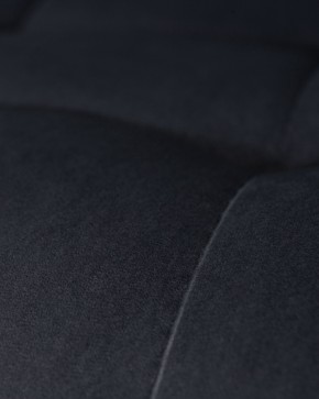 Стул обеденный DOBRIN CHILLY, Черный Holland 75, основание белое в Екатеринбурге - ok-mebel.com | фото 2