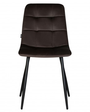 Стул обеденный DOBRIN CHILLY, Эспрессо Holland 74, основание черное в Екатеринбурге - ok-mebel.com | фото 7