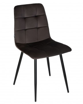 Стул обеденный DOBRIN CHILLY, Эспрессо Holland 74, основание черное в Екатеринбурге - ok-mebel.com | фото 8