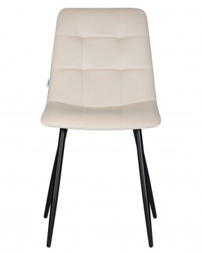 Стул обеденный DOBRIN CHILLY, Кремовый Holland 05, основание черное в Екатеринбурге - ok-mebel.com | фото 7
