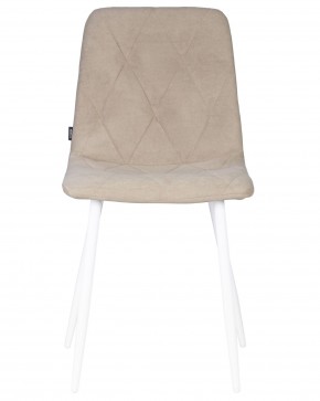 Стул обеденный DOBRIN CHILLY ROMBO, Капучино Simple 05, основание белый в Екатеринбурге - ok-mebel.com | фото 6
