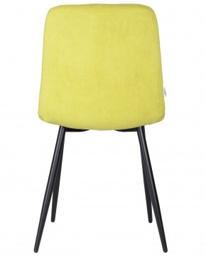 Стул обеденный DOBRIN CHILLY ROMBO, Лайм Simple 14, основание черное в Екатеринбурге - ok-mebel.com | фото 5