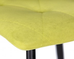 Стул обеденный DOBRIN CHILLY ROMBO, Лайм Simple 14, основание черное в Екатеринбурге - ok-mebel.com | фото 7