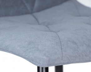 Стул обеденный DOBRIN CHILLY ROMBO, Серо-голубой Simple 26, основание черное в Екатеринбурге - ok-mebel.com | фото 9