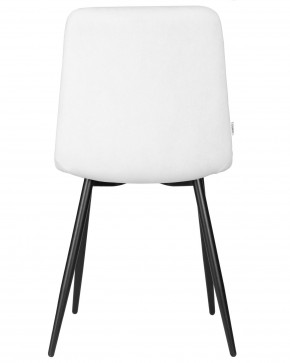 Стул обеденный DOBRIN CHILLY ROMBO, Светло-серый Simple 29, основание черный в Екатеринбурге - ok-mebel.com | фото 5