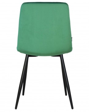 Стул обеденный DOBRIN CHILLY, Темно-зеленый Holland 30, основание черное в Екатеринбурге - ok-mebel.com | фото 5