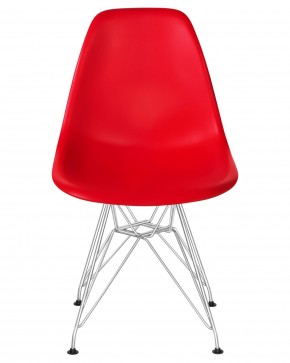 Стул обеденный DOBRIN DSR, ножки хром, цвет красный (R-02) в Екатеринбурге - ok-mebel.com | фото 6