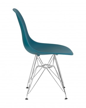 Стул обеденный DOBRIN DSR, ножки хром, цвет морской волны (G-05) в Екатеринбурге - ok-mebel.com | фото 4