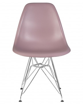 Стул обеденный DOBRIN DSR, ножки хром, цвет сиреневый (P-04) в Екатеринбурге - ok-mebel.com | фото 2