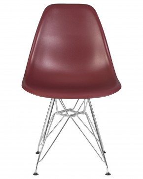 Стул обеденный DOBRIN DSR, ножки хром, цвет сливовый (R-13) в Екатеринбурге - ok-mebel.com | фото 6