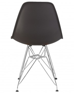 Стул обеденный DOBRIN DSR, ножки хром, цвет тёмно-серый (GR-04) в Екатеринбурге - ok-mebel.com | фото 5