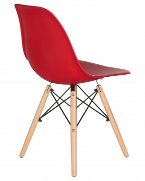 Стул обеденный LMZL-PP623, ножки светлый бук, цвет сиденья красный в Екатеринбурге - ok-mebel.com | фото 5