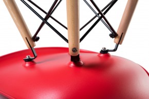 Стул обеденный LMZL-PP623, ножки светлый бук, цвет сиденья красный в Екатеринбурге - ok-mebel.com | фото 8