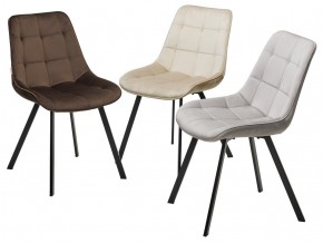 Стул ONION G062-03 светлый беж, велюр/ черный каркас М-City в Екатеринбурге - ok-mebel.com | фото 5